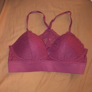 Pink Victoria's Secret bralette